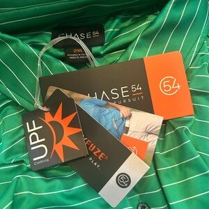 Green and White Polo Shirt for Casual Wear